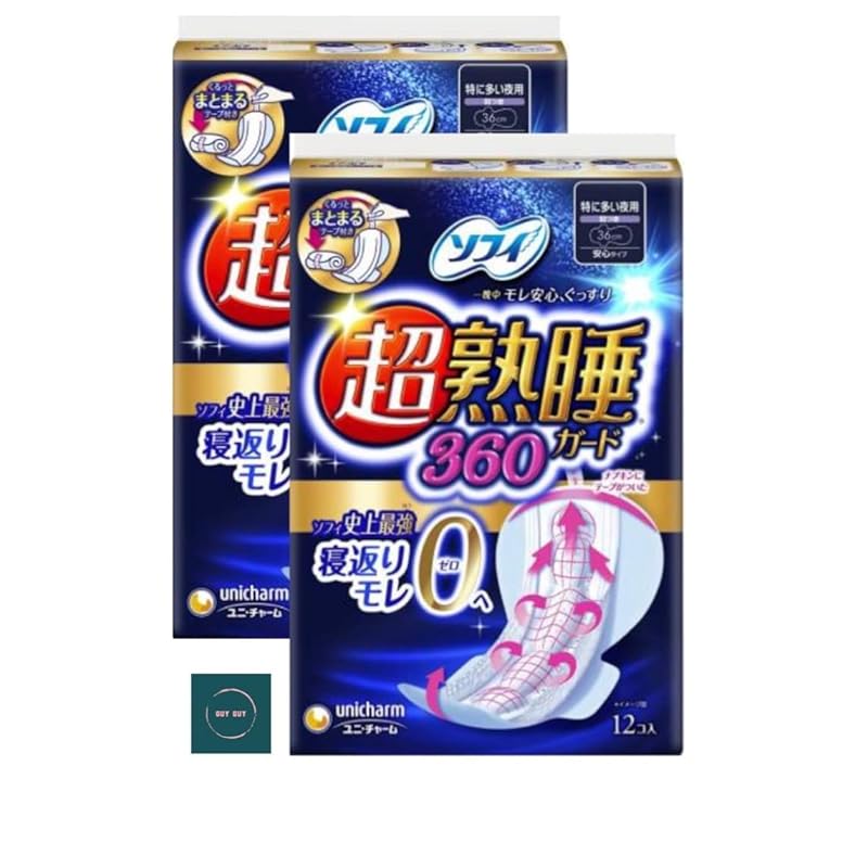 Sophie super deep sleep guard Especially for night use on busy days with wings 36cm (12 pieces *2 pieces) Sanitary products napkin Comes with original
Sophie super deep sleep guard Especially for night use on busy days with wings 36cm (12 pieces *2 pieces) Sanitary products napkin Comes with original