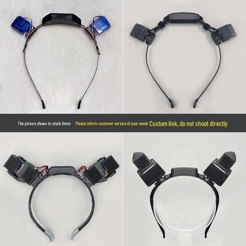 Electric Cat Ear Headband: Touch-Sensitive, Gravity-Sensing, Foldable, Movable Plush for Cosplay
Electric Cat Ear Headband: Touch-Sensitive, Gravity-Sensing, Foldable, Movable Plush for Cosplay