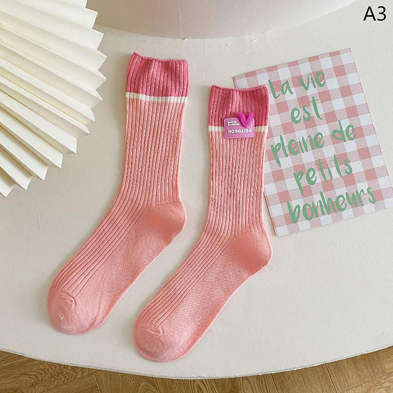 Women Socks Korean Style Candy Color Harajuku Kawaii Mid Tube Socks Breathable Casual Short Socks Hip Hop Cotton Socks
Women Socks Korean Style Candy Color Harajuku Kawaii Mid Tube Socks Breathable Casual Short Socks Hip Hop Cotton Socks