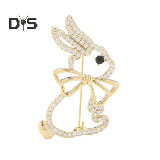 Женская брошь в форме полого кролика, декор со стразами, нержавеющая противоскользящая, износостойкая, воротник пальто, шляпа, шарф, украшение, булавка для одежды, ювелирные изделия золотистый
Женская брошь в форме полого кролика, декор со стразами, нержавеющая противоскользящая, износостойкая, воротник пальто, шляпа, шарф, украшение, булавка для одежды, ювелирные изделия золотистый