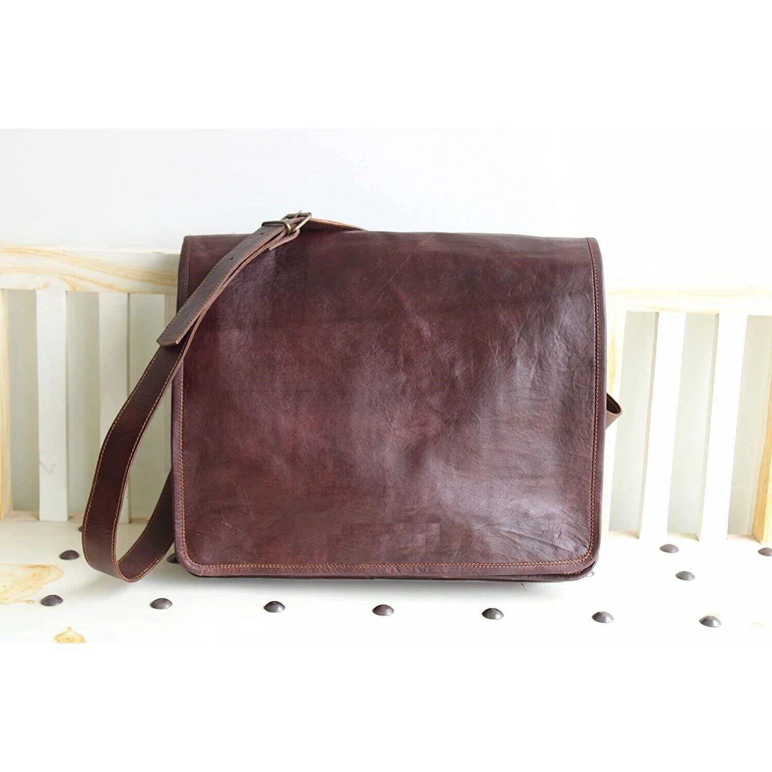 Handmade Briefcase Bag Satchel Men s Real Leather Vintage Laptop Messenger 11 x 9 x 3 in коричневий
Handmade Briefcase Bag Satchel Men s Real Leather Vintage Laptop Messenger 11 x 9 x 3 in коричневий