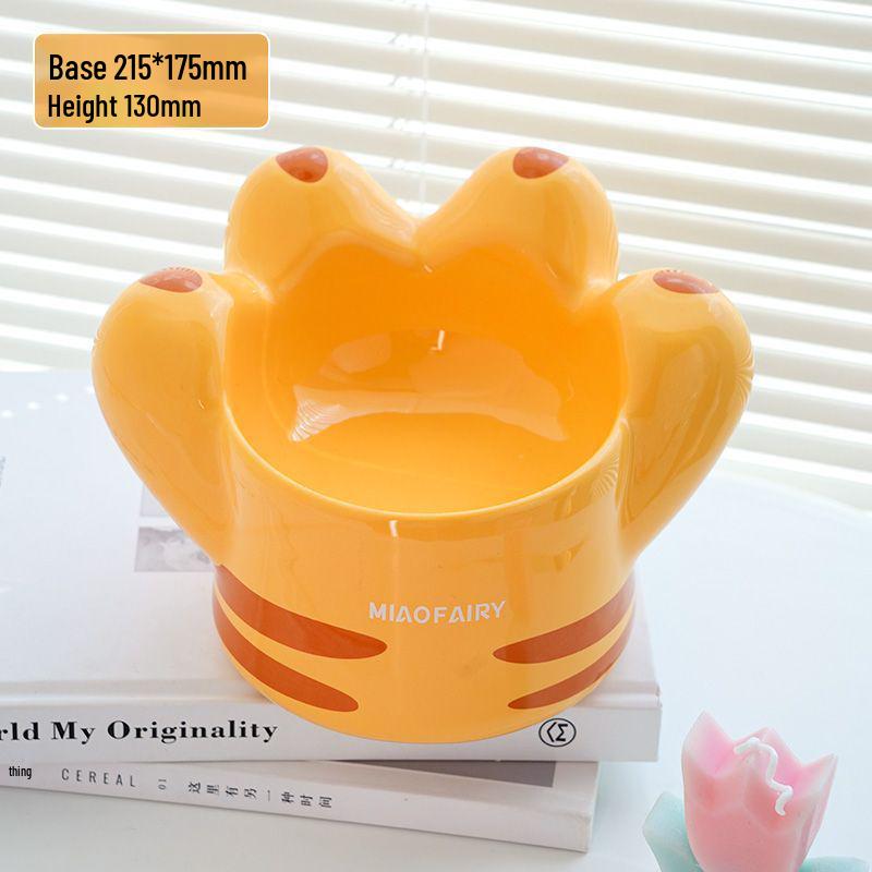 Anti-Spill Ceramic Cat Bowl: Raised Design for Comfort & Spinal Protection - Tricolor, Wide Diameter
Anti-Spill Ceramic Cat Bowl: Raised Design for Comfort & Spinal Protection - Tricolor, Wide Diameter