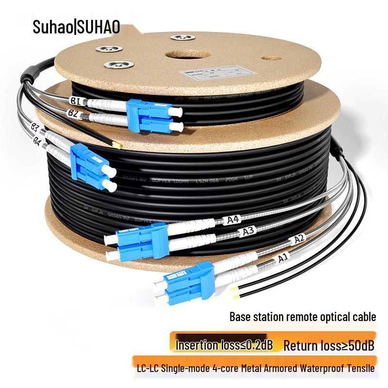 Suhao Outdoor Armored Fiber Optic Cable
Suhao Outdoor Armored Fiber Optic Cable