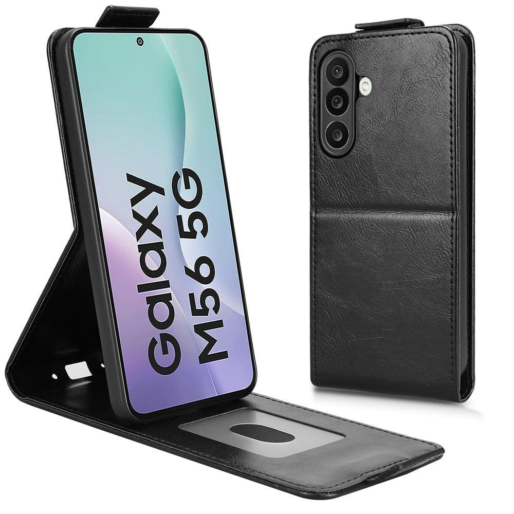 For Samsung Galaxy M56 5G Stand Case Magnetic Clasp Vertical Flip Leather Phone Cover with Card Holder Black
For Samsung Galaxy M56 5G Stand Case Magnetic Clasp Vertical Flip Leather Phone Cover with Card Holder Black