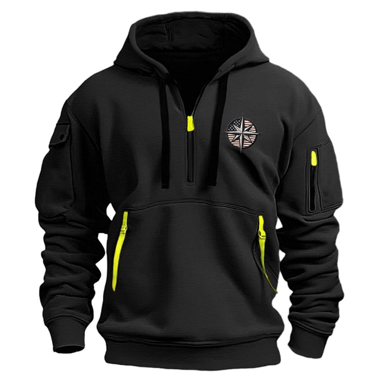 Men s Zipper Tassel Fleece Hoodie Jacket with Printed Logo for Autumn and Winter XXL
Men s Zipper Tassel Fleece Hoodie Jacket with Printed Logo for Autumn and Winter XXL