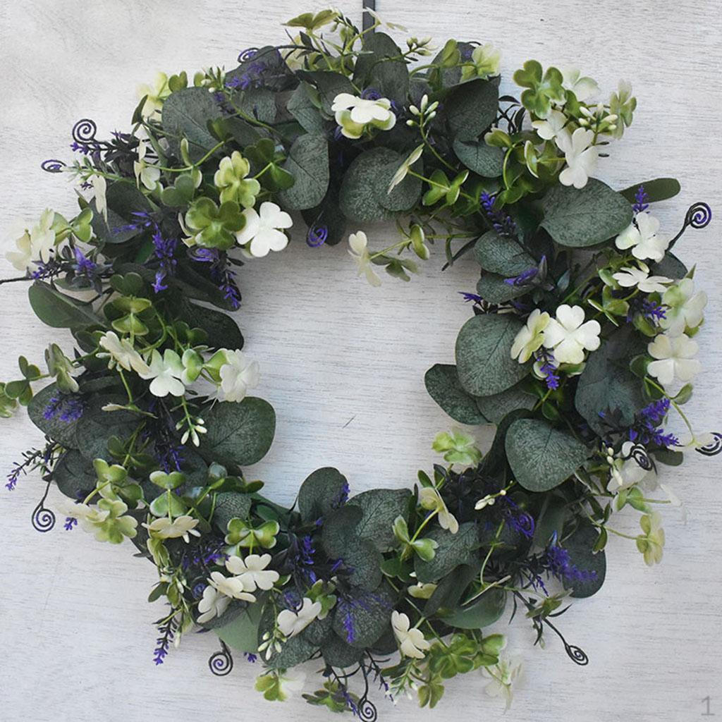 42cm Green Leaves Eucalyptus Wreath Farmhouse Indoor Front Door window and wall Greenery Garland
42cm Green Leaves Eucalyptus Wreath Farmhouse Indoor Front Door window and wall Greenery Garland