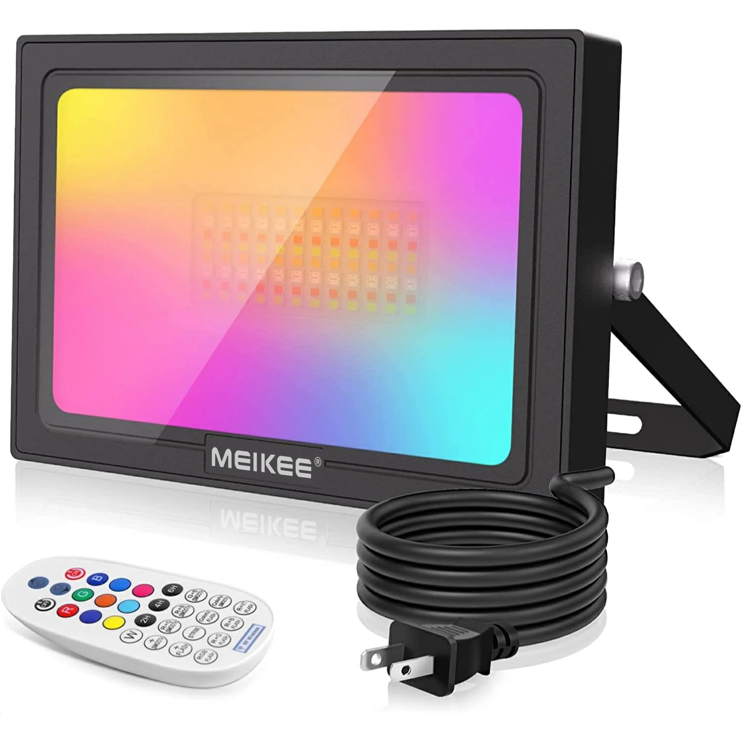 MEIKEE 35W RGB Light RGB Floodlight Color Light Flood Light Light Up LED 180W Эквивалентный яркий Энергосберегающий IP66 Водонепроницаемый Пульт Дистанционного Управления чёрный
MEIKEE 35W RGB Light RGB Floodlight Color Light Flood Light Light Up LED 180W Эквивалентный яркий Энергосберегающий IP66 Водонепроницаемый Пульт Дистанционного Управления чёрный