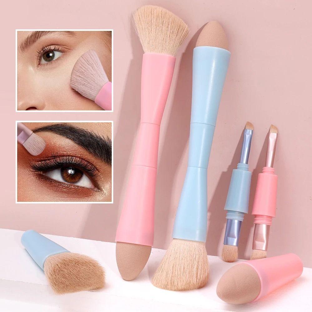 Multifunctional Makeup Brush Set 4-in-1 Contour Brush Double Ended Cosmetic Brushes Travel синій
Multifunctional Makeup Brush Set 4-in-1 Contour Brush Double Ended Cosmetic Brushes Travel синій