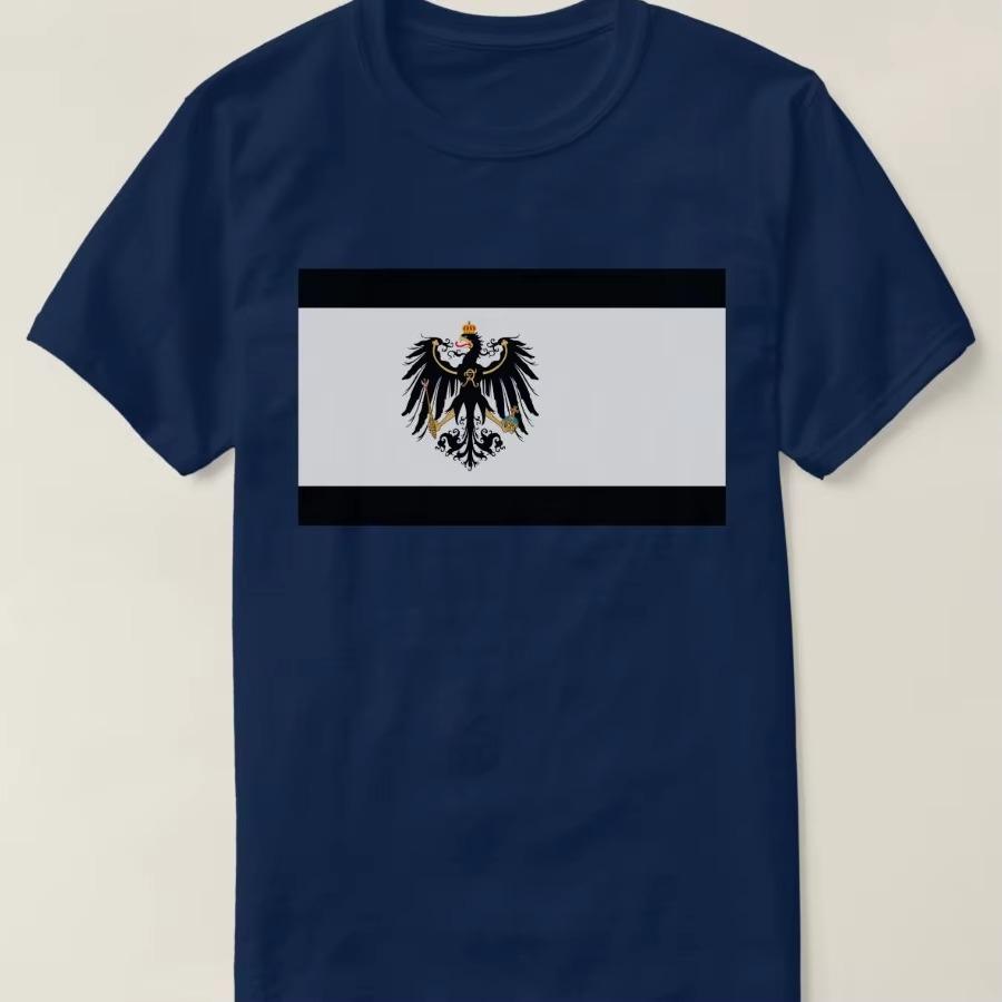 Retro Kingdom of Prussia National Flag TShirt 100 Cotton ONeck Short Sleeve Summer Casual Mens Tshirt Streetwear 4XL
Retro Kingdom of Prussia National Flag TShirt 100 Cotton ONeck Short Sleeve Summer Casual Mens Tshirt Streetwear 4XL