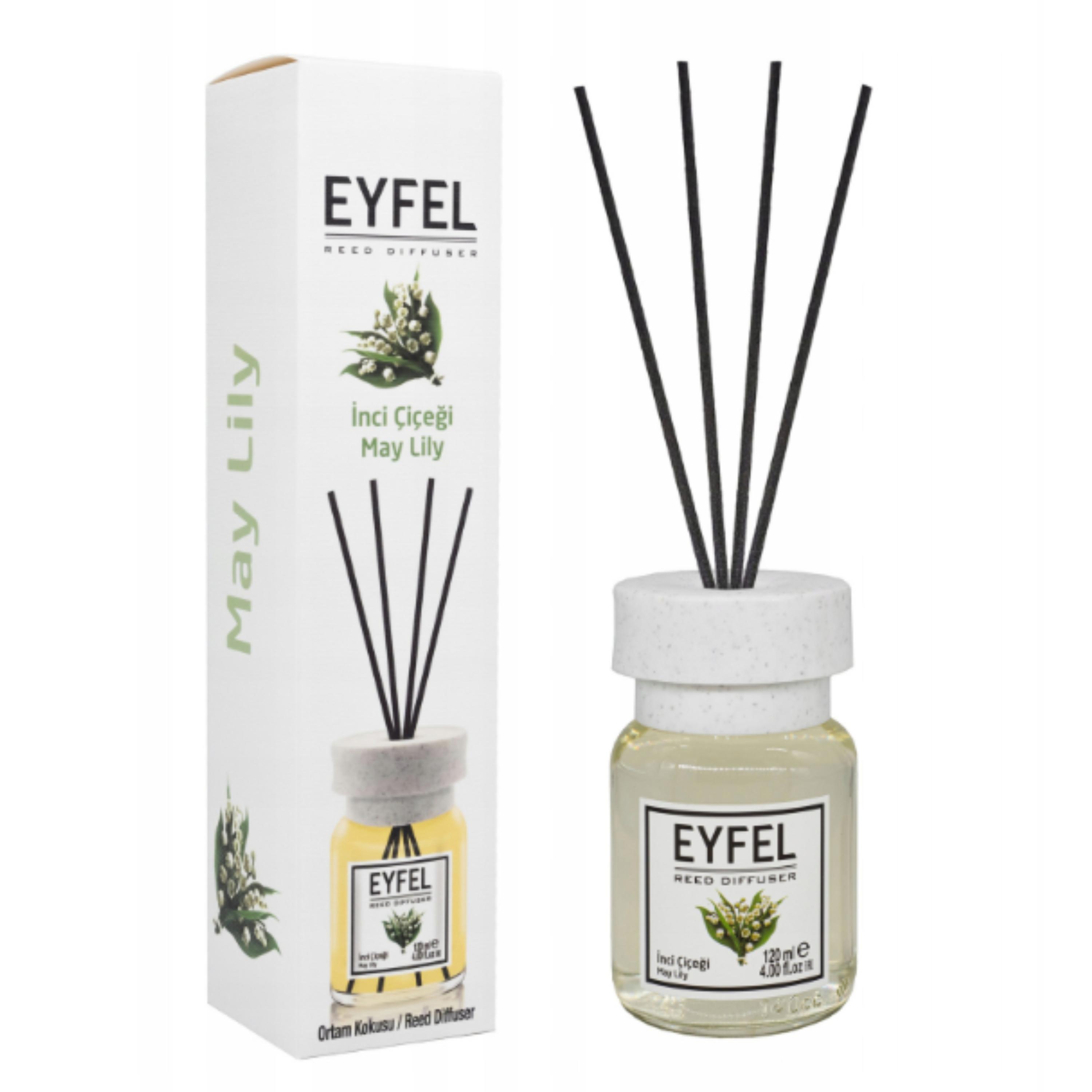 EYFEL Home fragrance Lily of the Valley, 120 ml - Home fragrance Lily of the Valley
EYFEL Home fragrance Lily of the Valley, 120 ml - Home fragrance Lily of the Valley