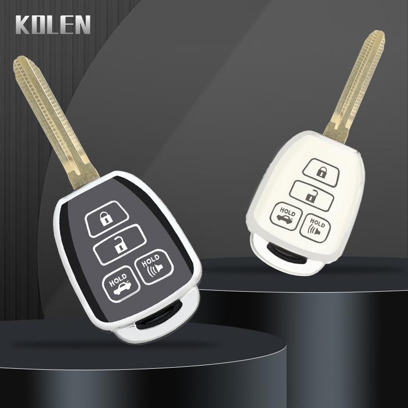 New TPU Car Key Case Cover Shell For Toyota Prius Corolla Yaris Avensis Camry RAV4 4 Buttons 2012 2013 2014 2015 2016 2017 2018
New TPU Car Key Case Cover Shell For Toyota Prius Corolla Yaris Avensis Camry RAV4 4 Buttons 2012 2013 2014 2015 2016 2017 2018