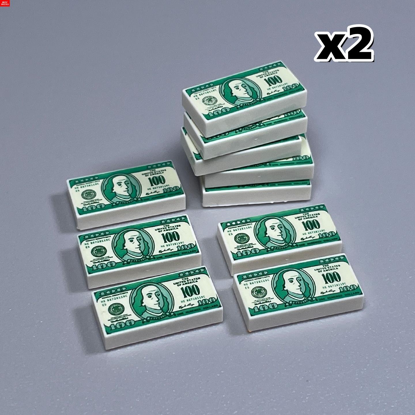 MOC Кубики Білл Долар 1x2 Плитки з друкованими грошима Євро Вуличний пейзаж Скарбниця Готівка Аксесуари Будівельні блоки Іграшки для дітей
MOC Кубики Білл Долар 1x2 Плитки з друкованими грошима Євро Вуличний пейзаж Скарбниця Готівка Аксесуари Будівельні блоки Іграшки для дітей