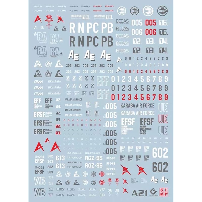 fluorescence !! HG RG MG PG RE HiRM robot MS Water transfer decal for detail improvement (1/144 1/100 UC0079 Federal Army General Purpose)
fluorescence !! HG RG MG PG RE HiRM robot MS Water transfer decal for detail improvement (1/144 1/100 UC0079 Federal Army General Purpose)