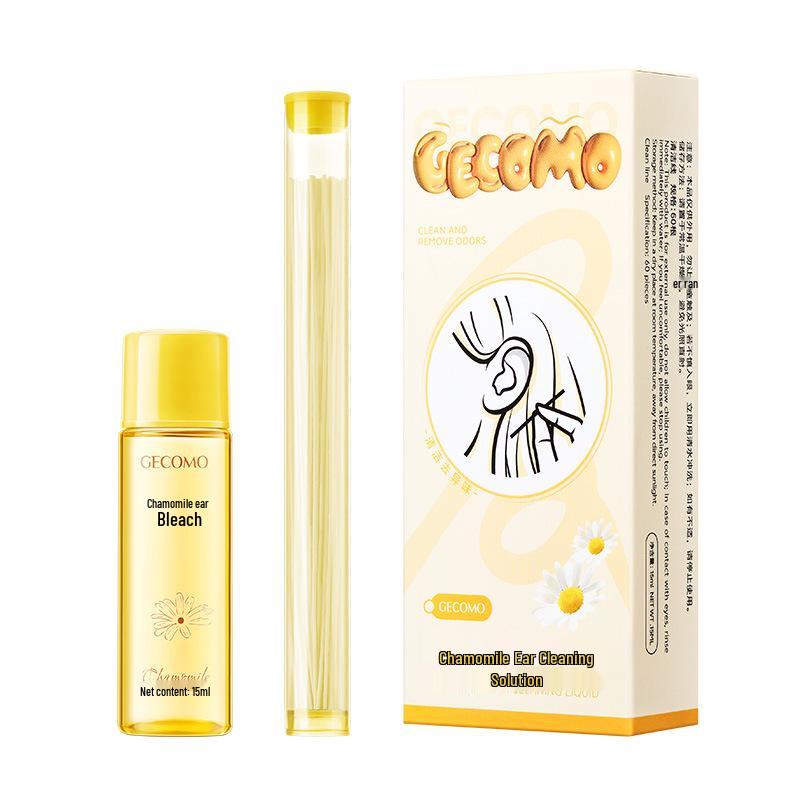 GECOMO Chamomile Ear Cleaning Solution: Odor Removal & Anti-Clogging Care Set
GECOMO Chamomile Ear Cleaning Solution: Odor Removal & Anti-Clogging Care Set