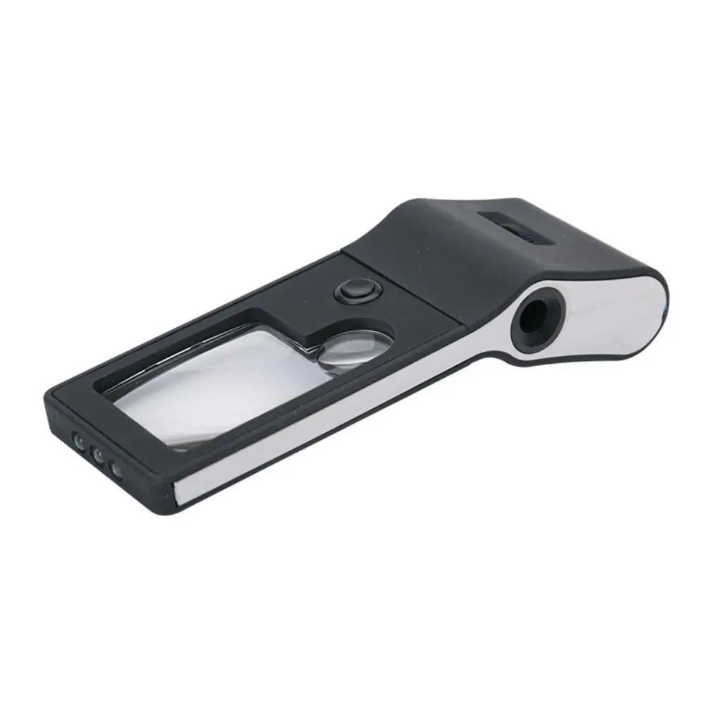 Jewelry Magnifier One UV Currency Detector Lamp Multifunctional Handheld Microscope with Light 55X Magnifying Glass чорний
Jewelry Magnifier One UV Currency Detector Lamp Multifunctional Handheld Microscope with Light 55X Magnifying Glass чорний