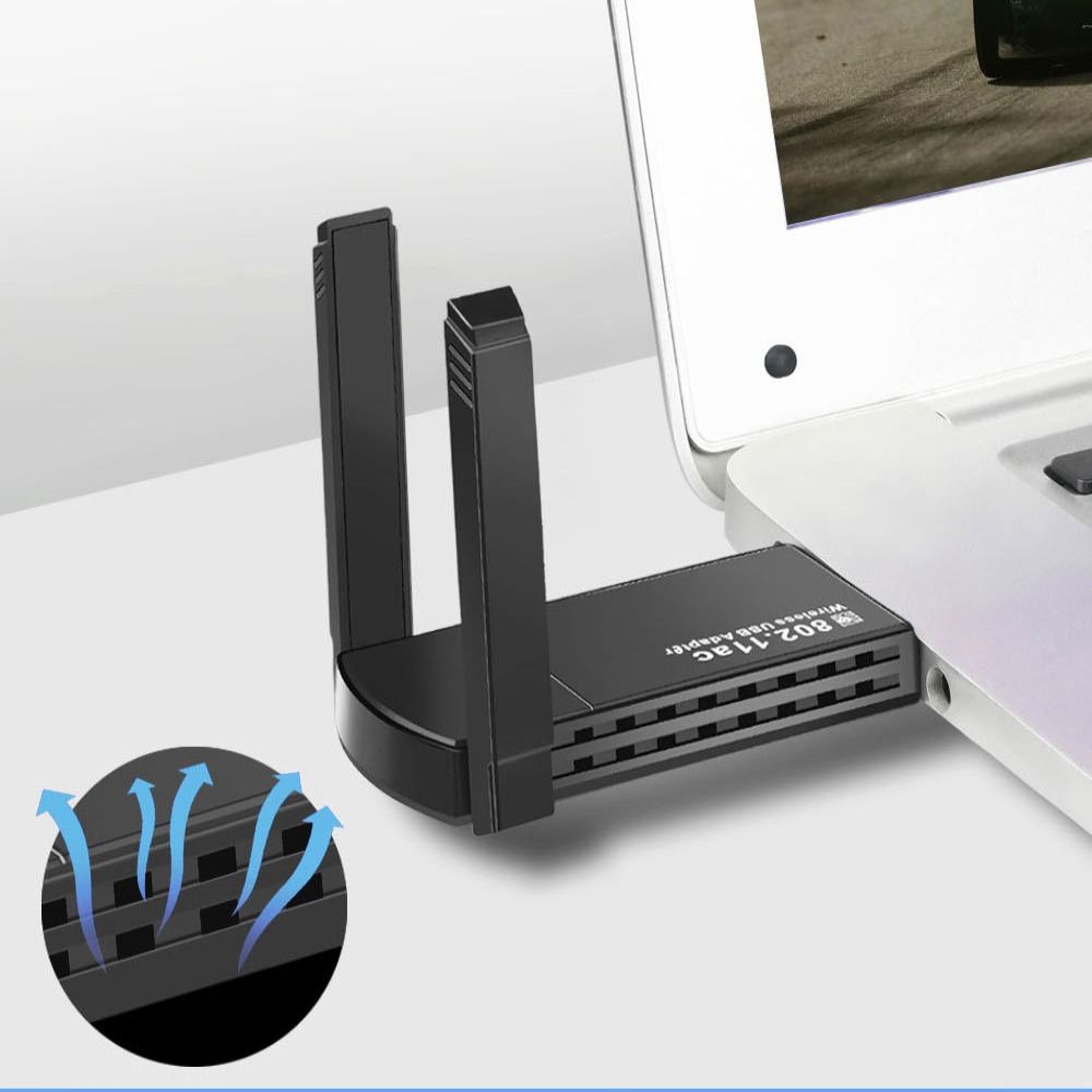 ПК Wi-Fi приемник USB Wi-Fi Dongle Внешняя антенна 1300 Мбит / с Wi-Fi адаптер Двухдиапазонный
ПК Wi-Fi приемник USB Wi-Fi Dongle Внешняя антенна 1300 Мбит / с Wi-Fi адаптер Двухдиапазонный