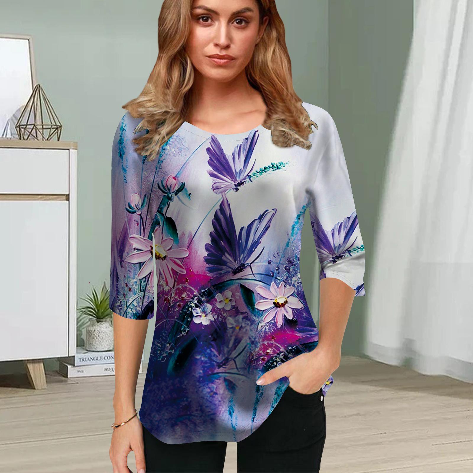 Женская блузка с принтом 3D Higanbana Flower, топы с коротким рукавом, летние повседневные топы, футболка с круглым вырезом и коротким рукавом XS фиолетовый
Женская блузка с принтом 3D Higanbana Flower, топы с коротким рукавом, летние повседневные топы, футболка с круглым вырезом и коротким рукавом XS фиолетовый