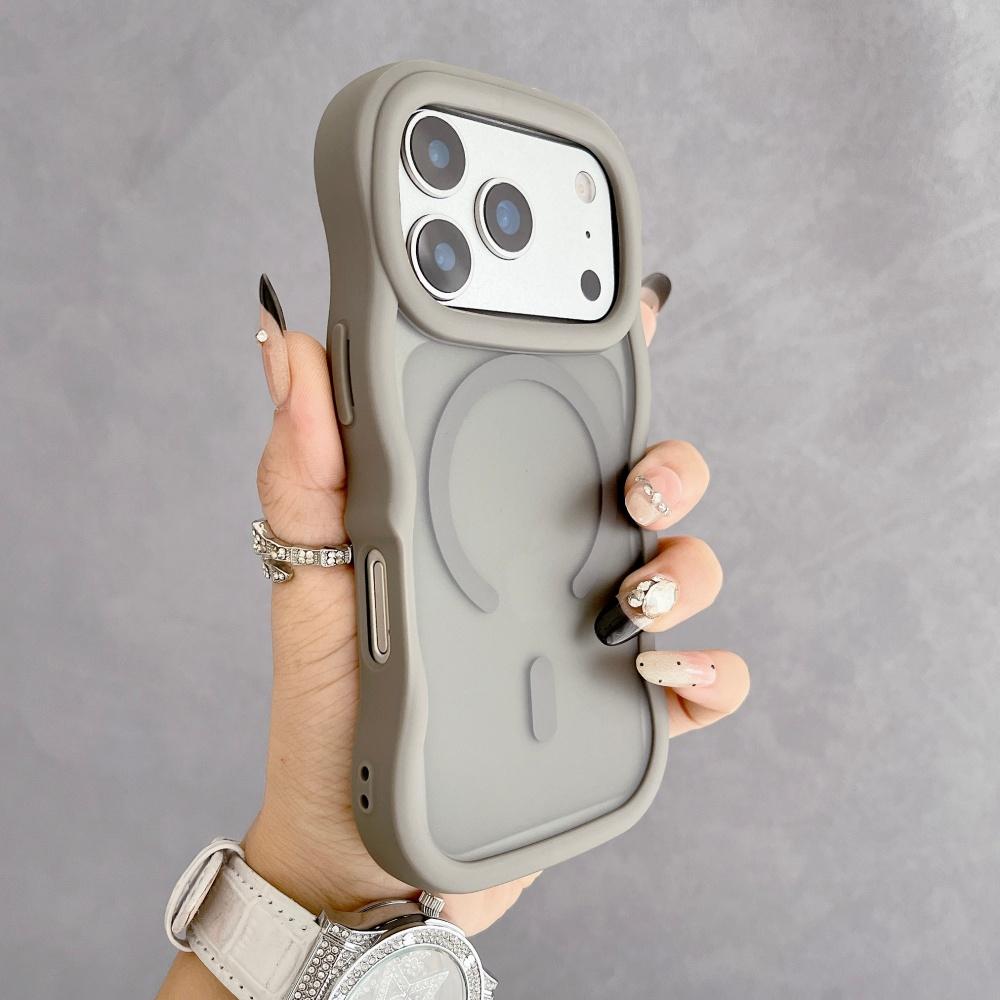 for Magsafe Matte Translucent Case for iPhone 14 15 16 17 Pro Max Plus 12 13 Air Magnetic Wave Border Wireless Charging Cover iPhone 15 Plus
for Magsafe Matte Translucent Case for iPhone 14 15 16 17 Pro Max Plus 12 13 Air Magnetic Wave Border Wireless Charging Cover iPhone 15 Plus