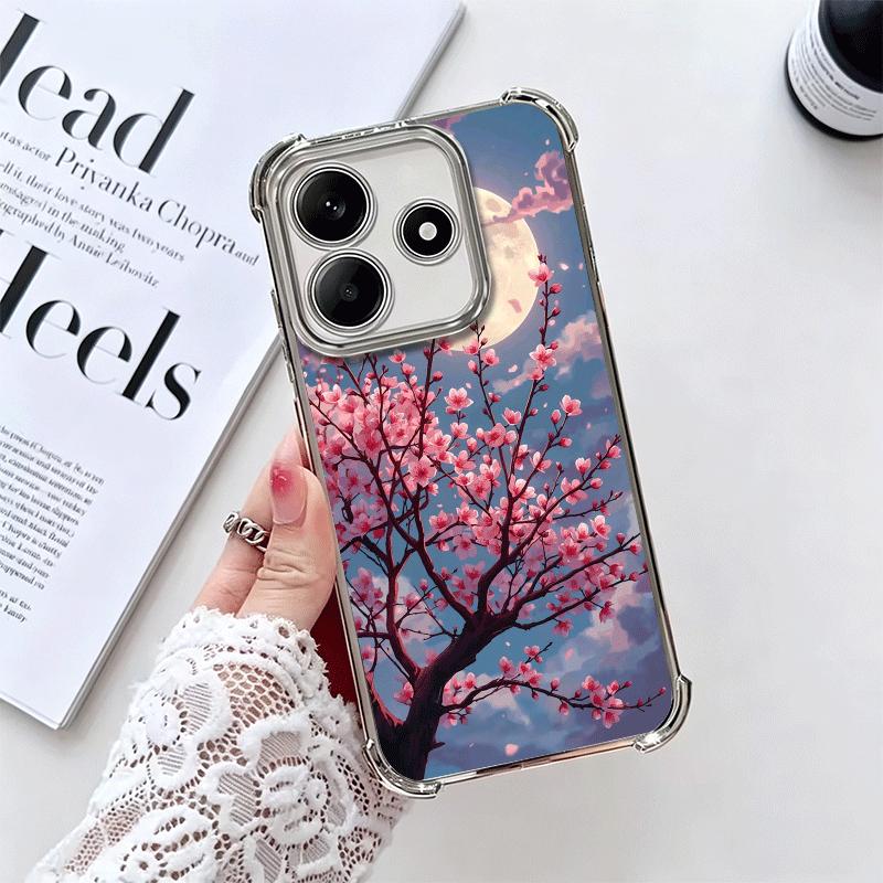 Dreamy Night Cherry Blossom Tree Plating Phone Case For Xiaomi Redmi Note 14 15 Pro Plus 13 12 11 11S 11T 10 9S 9 5G Anti-Fall A Redmi Note 12 4G
Dreamy Night Cherry Blossom Tree Plating Phone Case For Xiaomi Redmi Note 14 15 Pro Plus 13 12 11 11S 11T 10 9S 9 5G Anti-Fall A Redmi Note 12 4G
