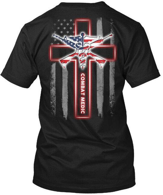 Stylish Proud Combat Medic TShirt Made in the USA Size S to 5XL Unisex T-Shirt L
Stylish Proud Combat Medic TShirt Made in the USA Size S to 5XL Unisex T-Shirt L