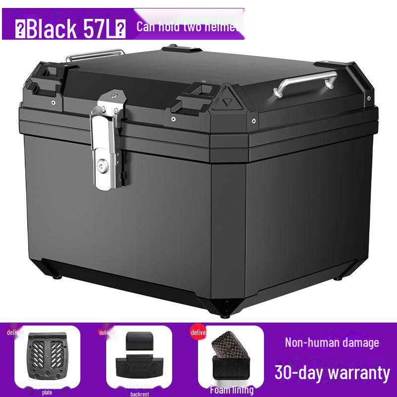 Универсальный водонепроницаемый багажник для мотоцикла и электроскутера: Большая вместимость хвостового контейнера для хранения и выноса
Универсальный водонепроницаемый багажник для мотоцикла и электроскутера: Большая вместимость хвостового контейнера для хранения и выноса