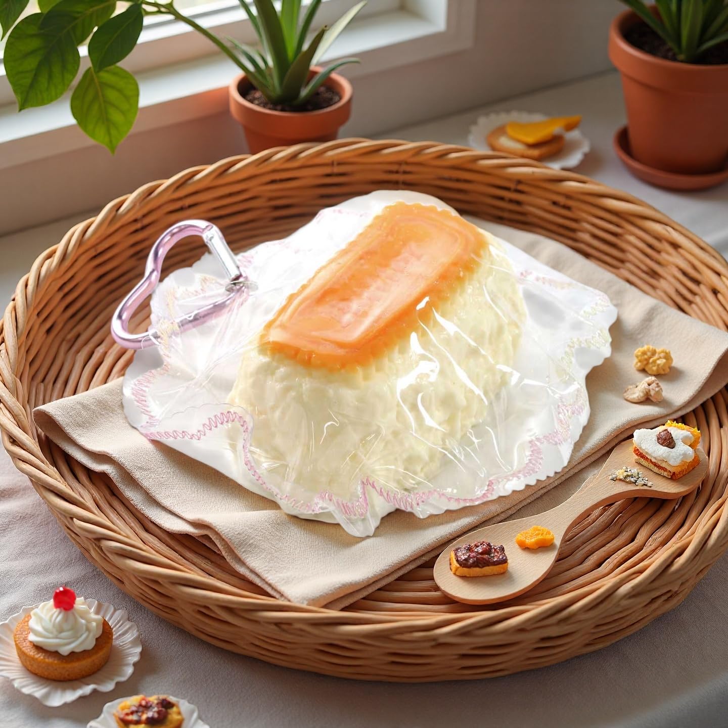 UniPro Squeeze Cake Toy Puni Puni Water-Like Feel Low-Resilience Stress Relief Pressure-Reducing Gift Butter Cookie Sandwich
UniPro Squeeze Cake Toy Puni Puni Water-Like Feel Low-Resilience Stress Relief Pressure-Reducing Gift Butter Cookie Sandwich