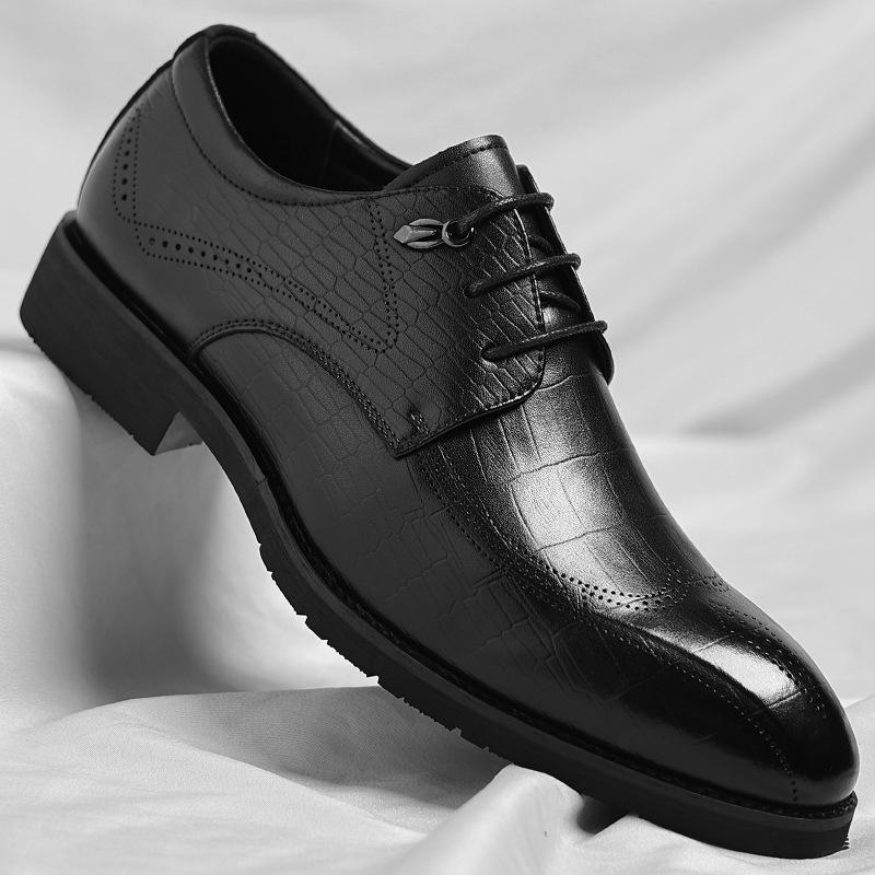 Leather shoes men s 2025 spring new Brock trend men s shoes British style pointed office dress shoes 37
Leather shoes men s 2025 spring new Brock trend men s shoes British style pointed office dress shoes 37