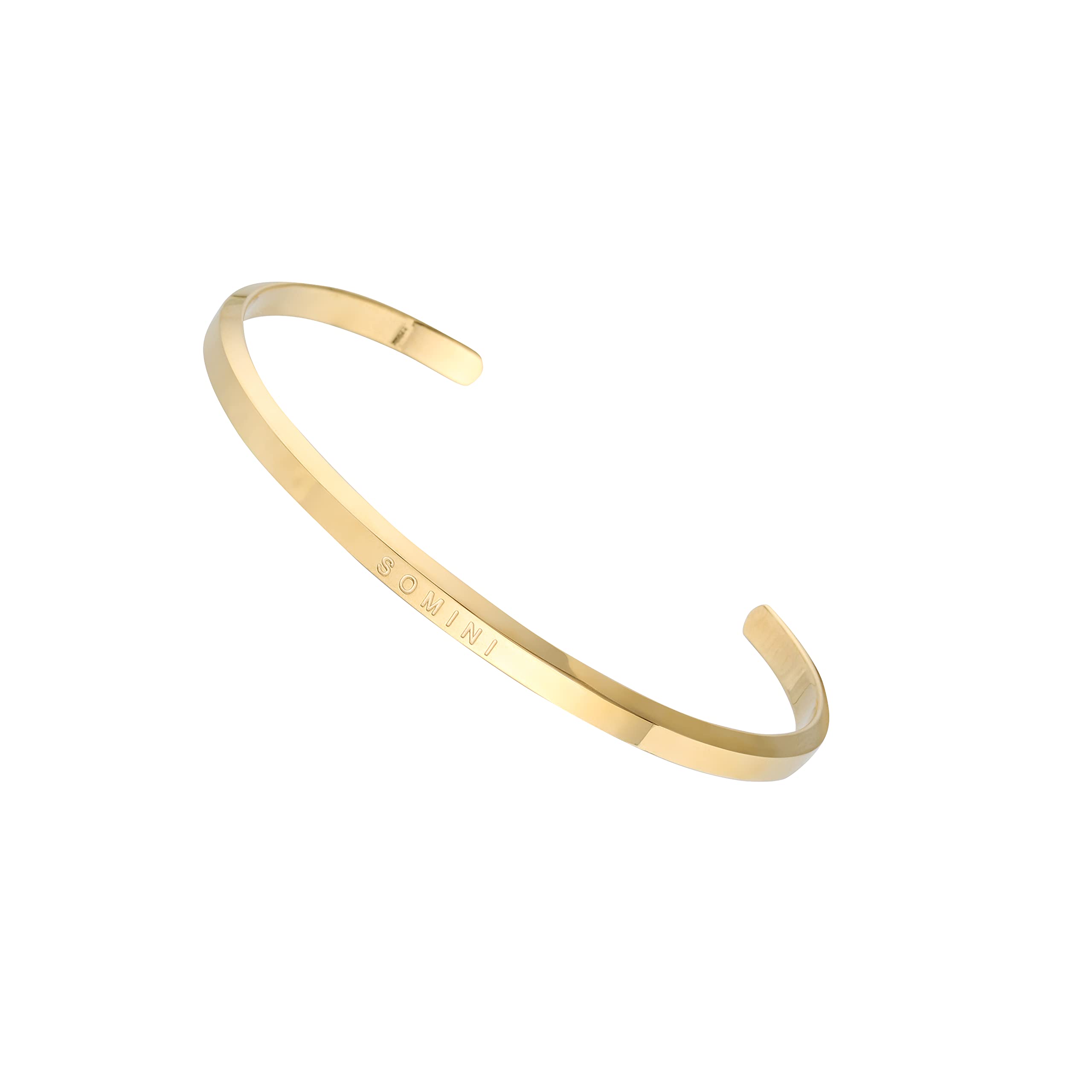SOMINI Can Be Worn All the Simple Hypoallergenic Stainless SOMINI SZ30159 Popular, Time, Gold, Bangle, Pair, Unisex, Steel, (Gold) золотий
SOMINI Can Be Worn All the Simple Hypoallergenic Stainless SOMINI SZ30159 Popular, Time, Gold, Bangle, Pair, Unisex, Steel, (Gold) золотий