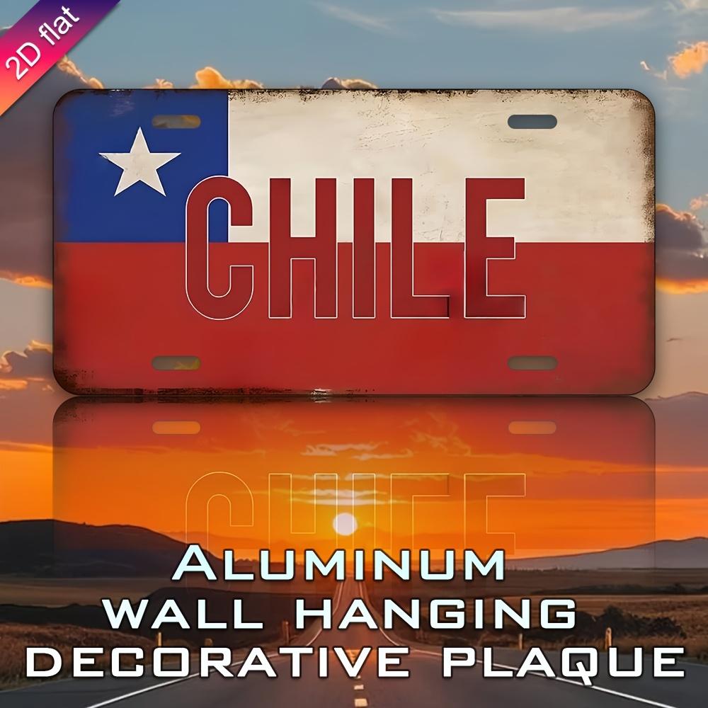 D Flat Vintage Chilean Flag Metal Wall Art x cm UV Printed Iron Chile Map National Emblem Decorative Plaque for 15x30cm(5.9x7.8inch)
D Flat Vintage Chilean Flag Metal Wall Art x cm UV Printed Iron Chile Map National Emblem Decorative Plaque for 15x30cm(5.9x7.8inch)