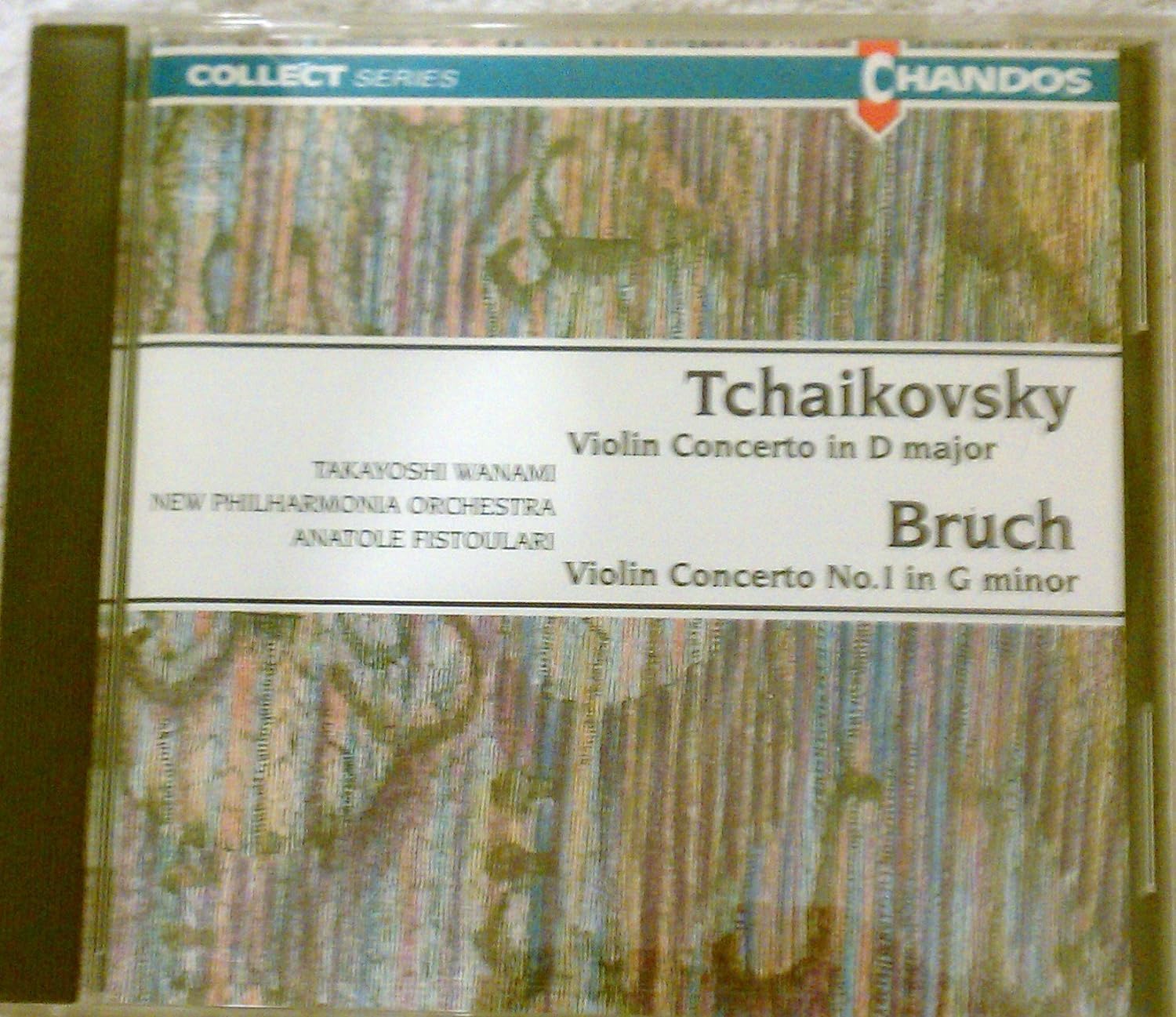 CD FISTOULARI, NEW PHILHARMONIA, TAKAY - Tchaikovsky, Bruch: Violin Concerto CHAN6558 Japan Classical Used
CD FISTOULARI, NEW PHILHARMONIA, TAKAY - Tchaikovsky, Bruch: Violin Concerto CHAN6558 Japan Classical Used