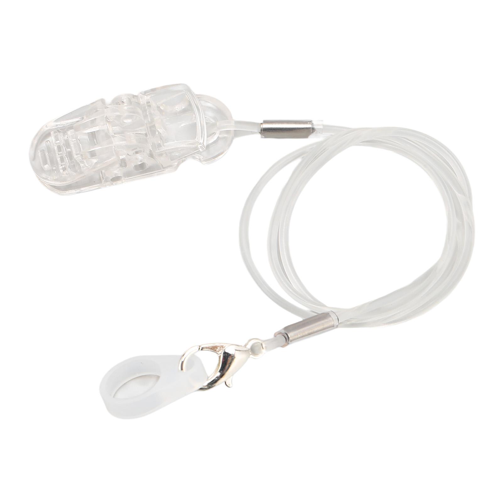 Hearing Aid Clip Transparent Prevent Loss Portable Monaural Hearing Aid Lanyard for The Elderly and Children
Hearing Aid Clip Transparent Prevent Loss Portable Monaural Hearing Aid Lanyard for The Elderly and Children