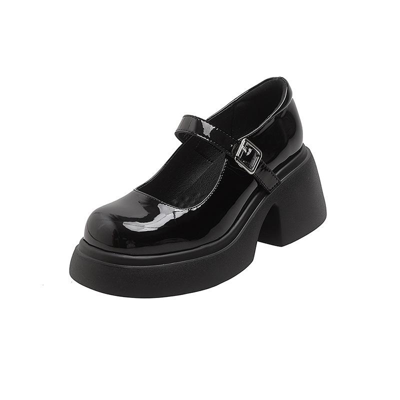 Туфли Мэри Джейн из кожи на платформе, женские, черно-белые, универсальные, модные, на толстом каблуке, в студенческом стиле, на высоком каблуке, маленькие кожаные туфли 39 чёрный
Туфли Мэри Джейн из кожи на платформе, женские, черно-белые, универсальные, модные, на толстом каблуке, в студенческом стиле, на высоком каблуке, маленькие кожаные туфли 39 чёрный