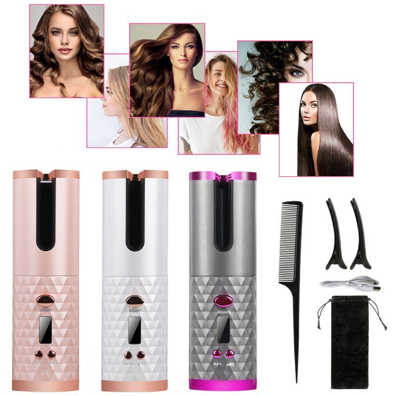 Smart Wireless Automatic Curling Iron Hair Curler Portable Rechargeable Lazy Hair Curler Scald-Free Multi-function Styling Tools
Smart Wireless Automatic Curling Iron Hair Curler Portable Rechargeable Lazy Hair Curler Scald-Free Multi-function Styling Tools