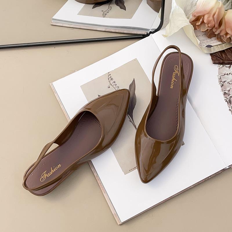 Crystal Summer Fashionable Versatile Closed-Toe Wedge Shoes 37
Crystal Summer Fashionable Versatile Closed-Toe Wedge Shoes 37