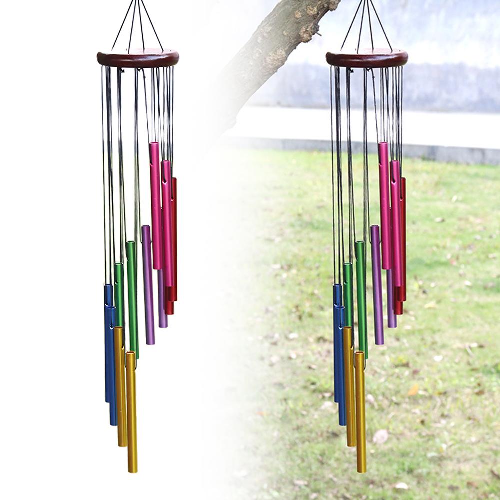 Outdoor Garden Wind Chime 12 Metal Tubes with Hook Wind Chimes Pendant Hanging Metal Pipe Wind Chimes Bells for Garden Home Yard
Outdoor Garden Wind Chime 12 Metal Tubes with Hook Wind Chimes Pendant Hanging Metal Pipe Wind Chimes Bells for Garden Home Yard