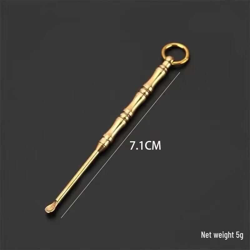 Brass Earpick Ear Cleaning Tool Set
Brass Earpick Ear Cleaning Tool Set