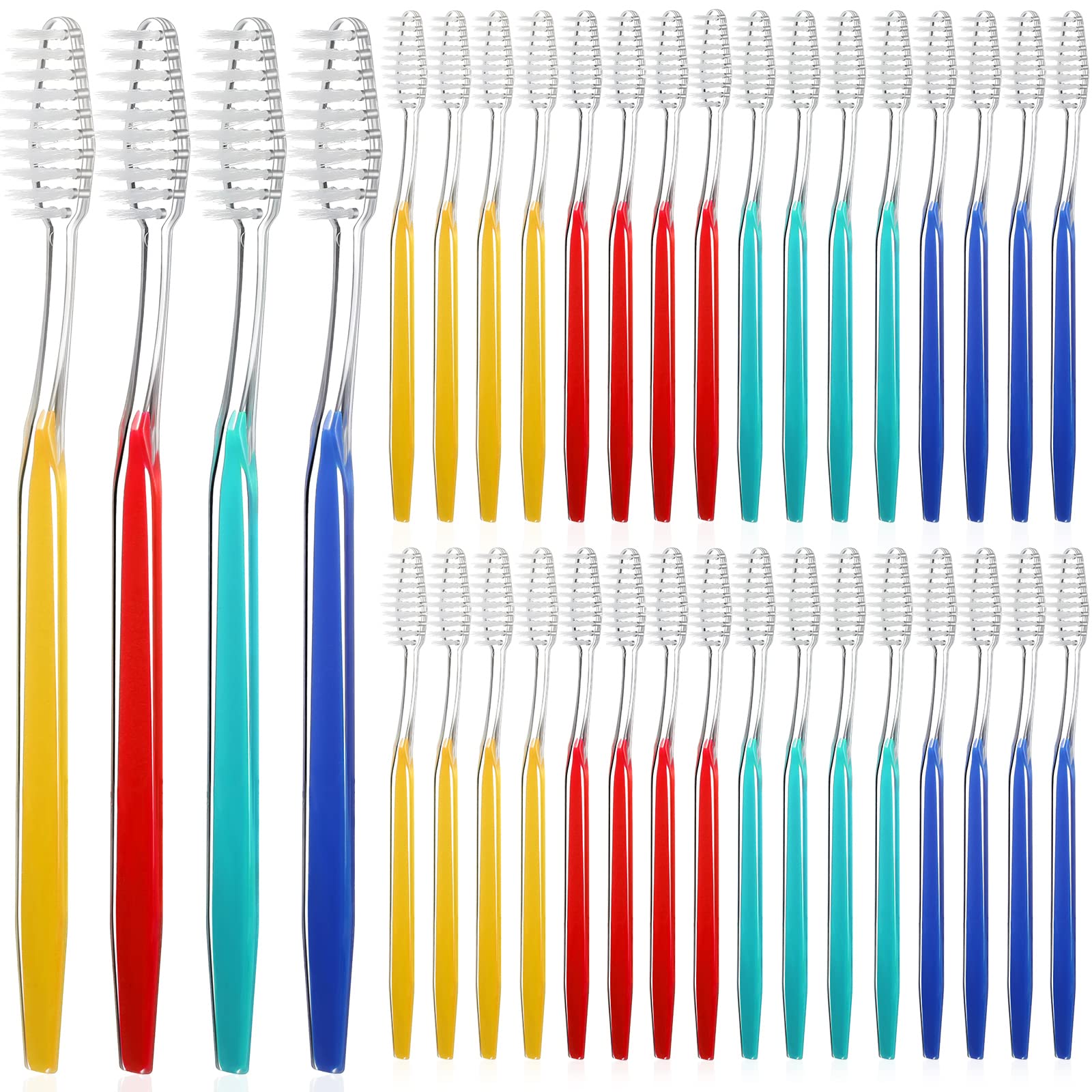 400 Pack Disposable Toothbrushes Individually Wrapped Hotel Toothbrushes Manual Use Toothbrush for Adults Kids Travel
400 Pack Disposable Toothbrushes Individually Wrapped Hotel Toothbrushes Manual Use Toothbrush for Adults Kids Travel