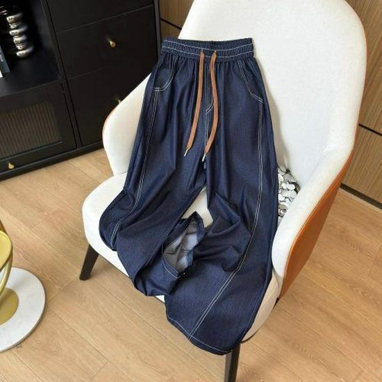 2026 Summer Ice Silk Cooling High Waist Faux Denim Petite Slimming Pants - Narrow & Wide Leg Options 2XL 130-140 lbs синий
2026 Summer Ice Silk Cooling High Waist Faux Denim Petite Slimming Pants - Narrow & Wide Leg Options 2XL 130-140 lbs синий