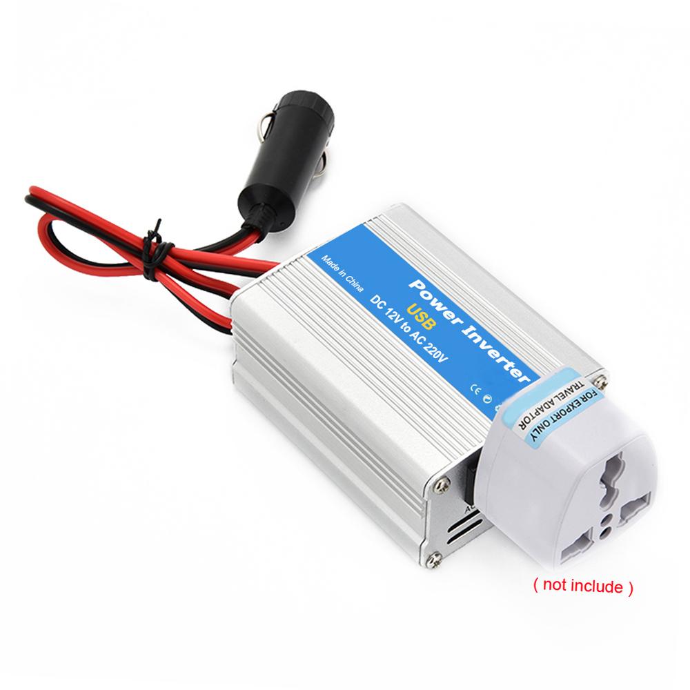 Portable Car Power Inverter 200W DC 12V to AC 220V Charger Converter Transformer with Charging USB P
Portable Car Power Inverter 200W DC 12V to AC 220V Charger Converter Transformer with Charging USB P