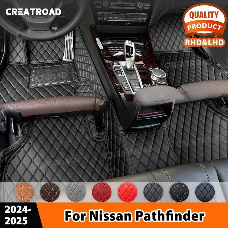 Для Nissan Pathfinder (6/7 мест) 2024-на Автомобильный коврик для пола Автомобильный ковер Чехол Аксессуары для интерьера Защитный 6-seater car серый
Для Nissan Pathfinder (6/7 мест) 2024-на Автомобильный коврик для пола Автомобильный ковер Чехол Аксессуары для интерьера Защитный 6-seater car серый