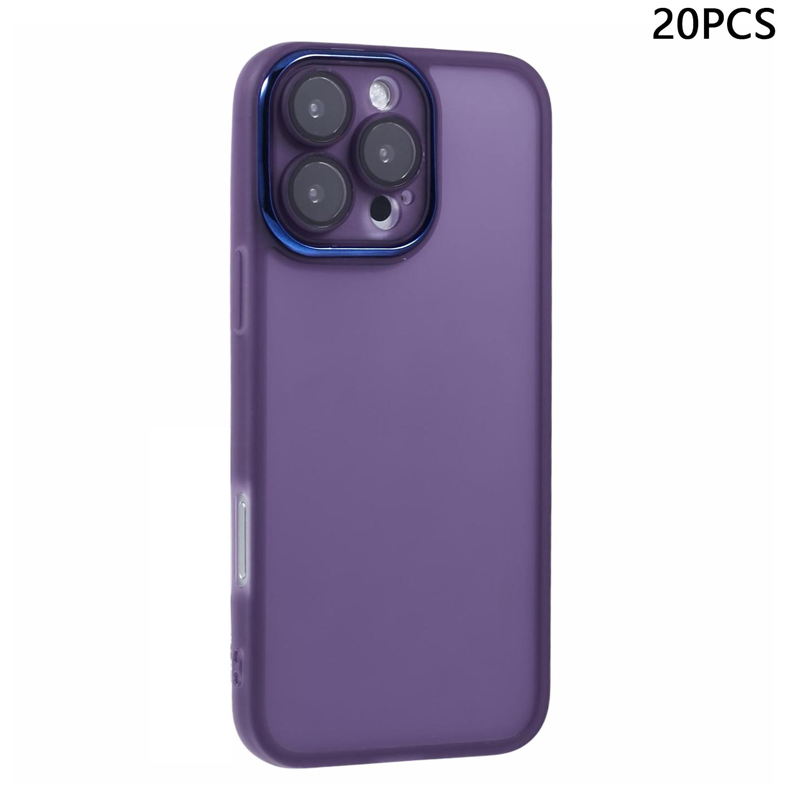 Bulk Purchasing 20Pcs For iPhone 16 Pro Max Case Electroplated Camera Frame TPU Phone Cover Precise Cutouts
Bulk Purchasing 20Pcs For iPhone 16 Pro Max Case Electroplated Camera Frame TPU Phone Cover Precise Cutouts