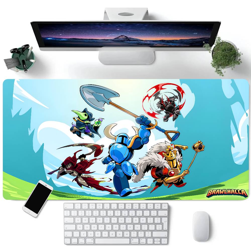 Brawlhalla Game Mousepad Large Keyboard Desk Mat Gaming Mouse Pad LockEdge Non-slip Mat LE600x300x2mm
Brawlhalla Game Mousepad Large Keyboard Desk Mat Gaming Mouse Pad LockEdge Non-slip Mat LE600x300x2mm
