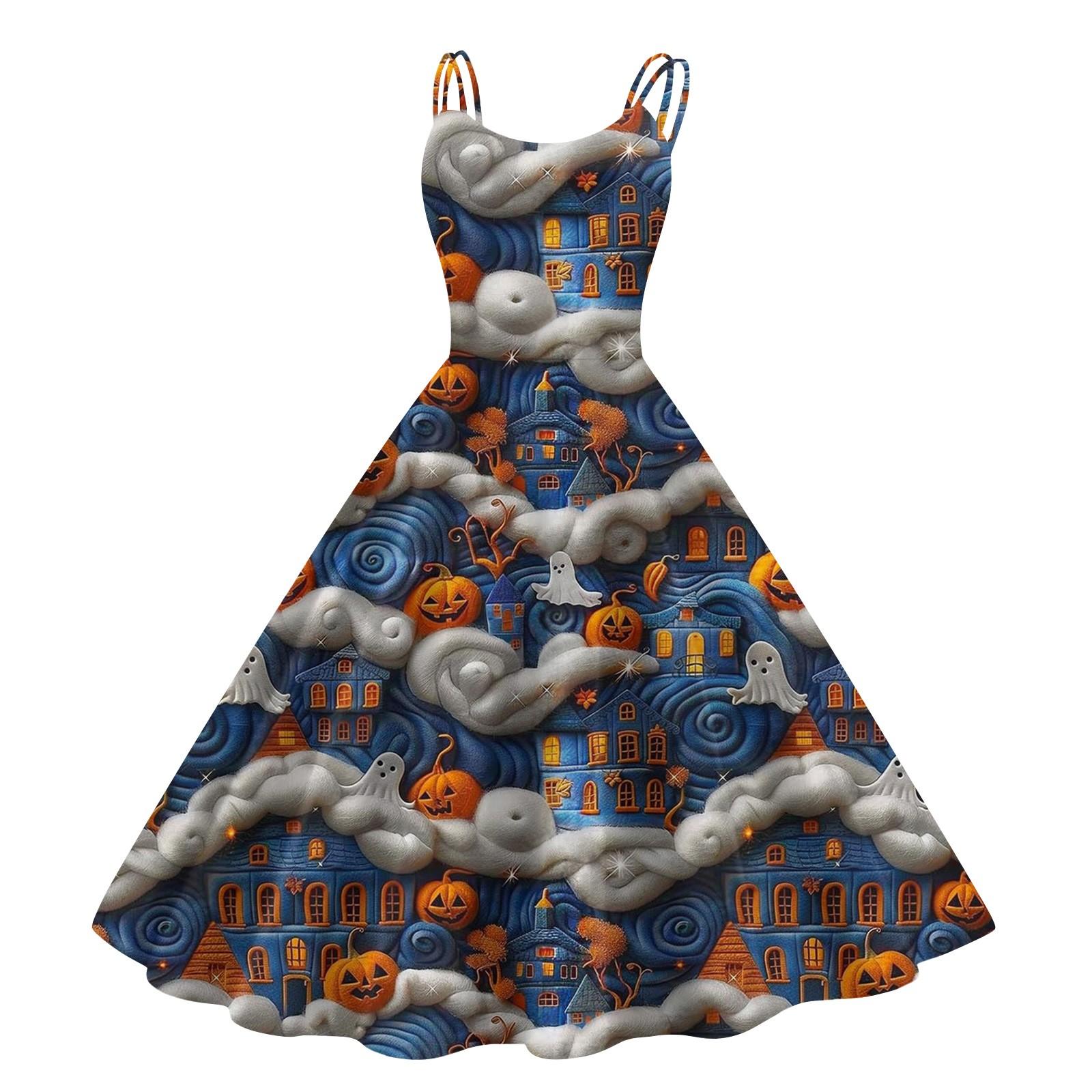 Женское модное повседневное платье с принтом на Хэллоуин, сексуальное с открытыми плечами, в стиле панк, ретро XL
Женское модное повседневное платье с принтом на Хэллоуин, сексуальное с открытыми плечами, в стиле панк, ретро XL