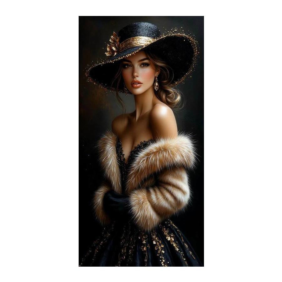Fashionable Woman Large Size Diamond Painting New Collection Beautiful Lady Diy Full Square Round Drill Rhinestone Embroidery Mosaic Cross Stitch Kits Round drill 30x60cm
Fashionable Woman Large Size Diamond Painting New Collection Beautiful Lady Diy Full Square Round Drill Rhinestone Embroidery Mosaic Cross Stitch Kits Round drill 30x60cm