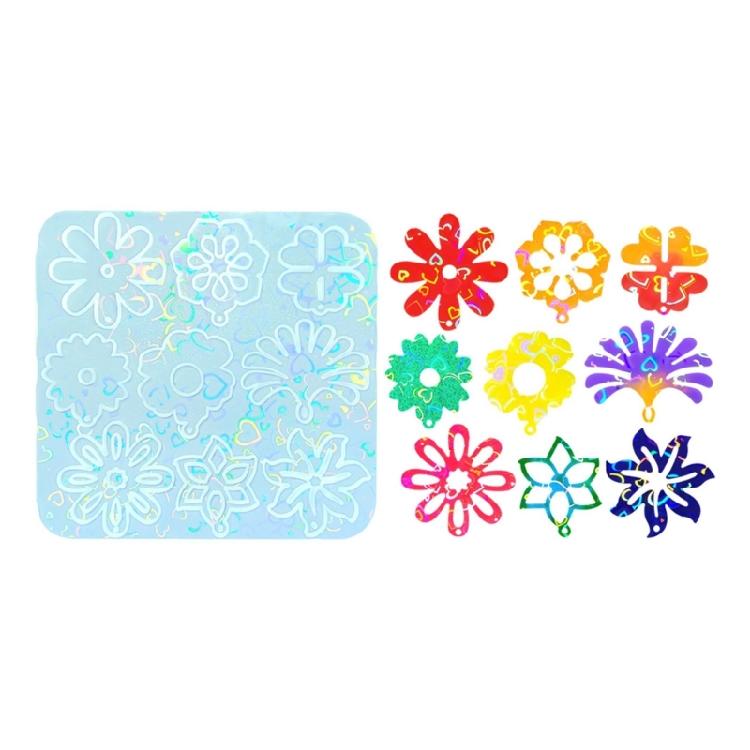 Holographical Jewelry Making Mold Sturdy Silicone Tool Craft Rainbow Pendants Earrings With Easy Demolding
Holographical Jewelry Making Mold Sturdy Silicone Tool Craft Rainbow Pendants Earrings With Easy Demolding
