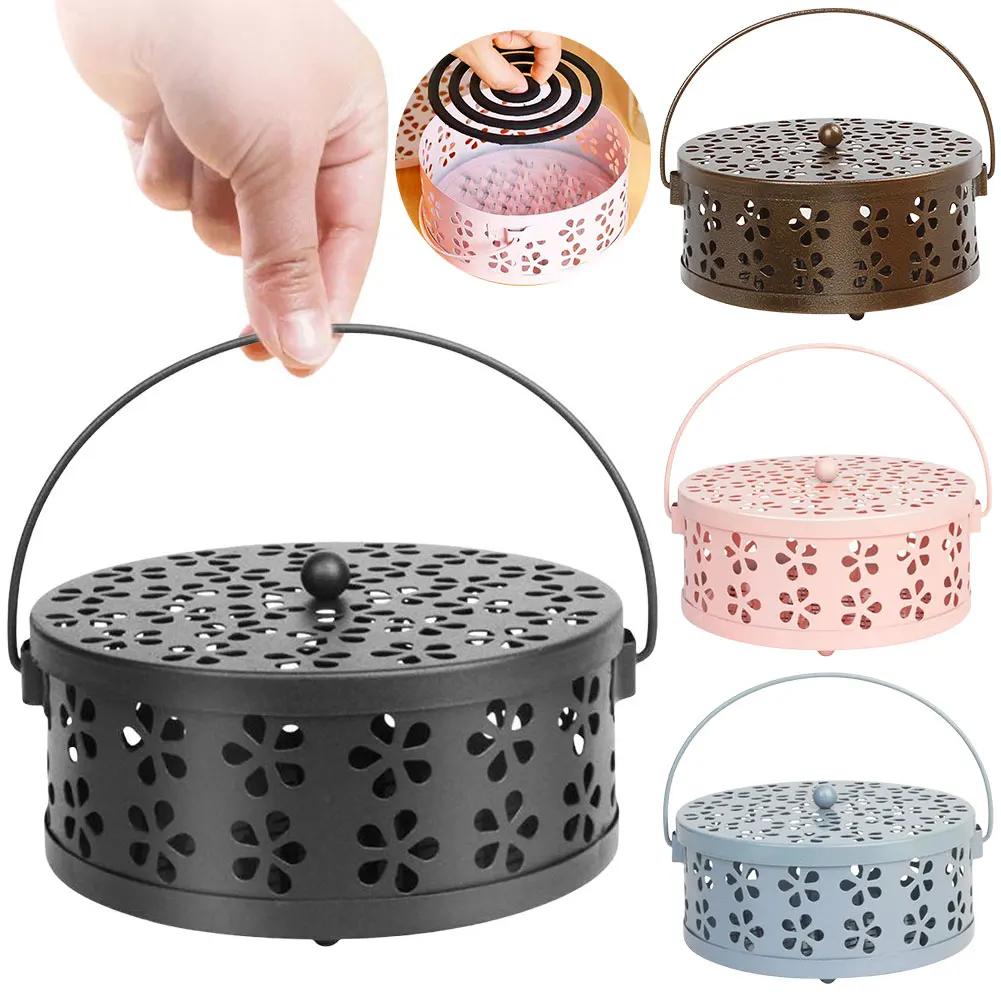 Portable Mosquito Coil Tray Holder Anti-fire Sandalwood Incense Burner Box Cover Anti-Mosquito Supplies Home Insect Repellent
Portable Mosquito Coil Tray Holder Anti-fire Sandalwood Incense Burner Box Cover Anti-Mosquito Supplies Home Insect Repellent