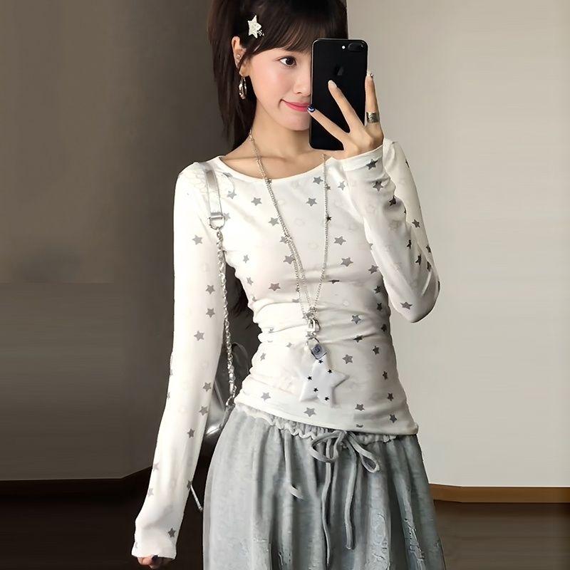 Women s T-shirts Long Sleeve Girls Y2K T-shirts Casual Leisure Street Wear Sexy Lady Tees L білий
Women s T-shirts Long Sleeve Girls Y2K T-shirts Casual Leisure Street Wear Sexy Lady Tees L білий