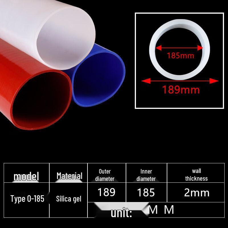 Large Diameter 185mm Semi-transparent Silicone Hose
Large Diameter 185mm Semi-transparent Silicone Hose