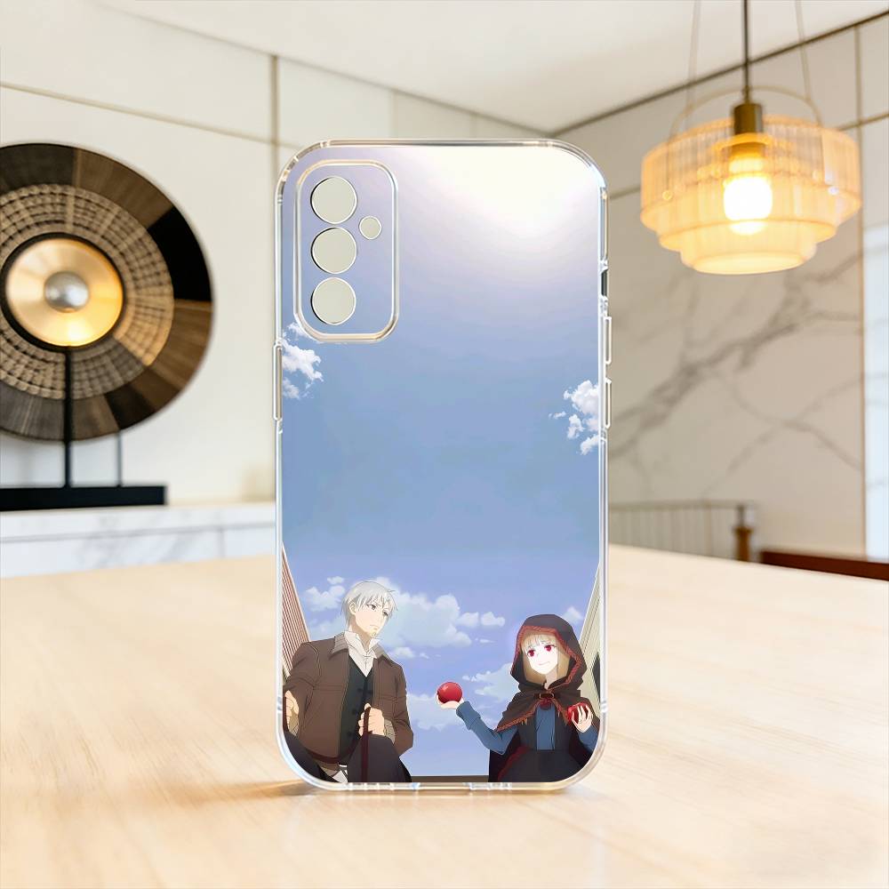 S-Spice and Wolf Anime Phone Case For SamsungA10,12,20,21S,30,31,40,50,51,52,70,71 Transparent Cover Samsung a30 a20
S-Spice and Wolf Anime Phone Case For SamsungA10,12,20,21S,30,31,40,50,51,52,70,71 Transparent Cover Samsung a30 a20