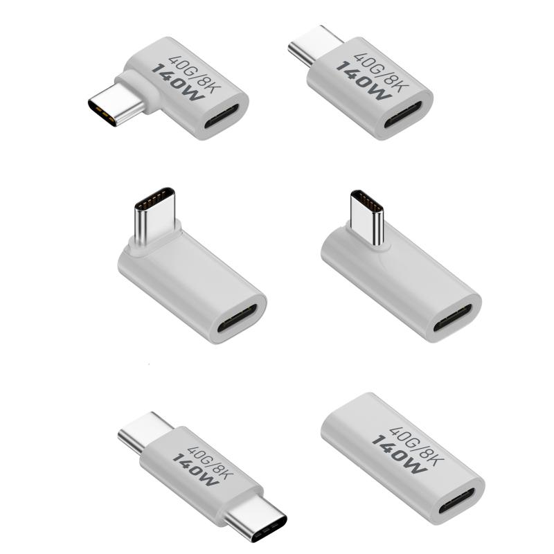 Разъем адаптера USB C Зарядное устройство мощностью 140 Вт Быстрая передача данных 40 Гбит/с Конвертер PD Type-C 4.0
Разъем адаптера USB C Зарядное устройство мощностью 140 Вт Быстрая передача данных 40 Гбит/с Конвертер PD Type-C 4.0